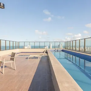 Apartamento Luxuoso Flat De 2 Qts Ao Lado Do Casv E Do Riomar